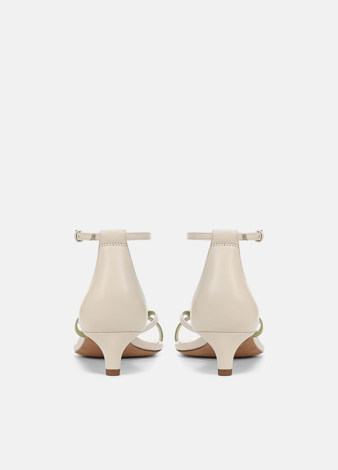 Siri Leather Heeled Sandal in Shoes | Vince on sale