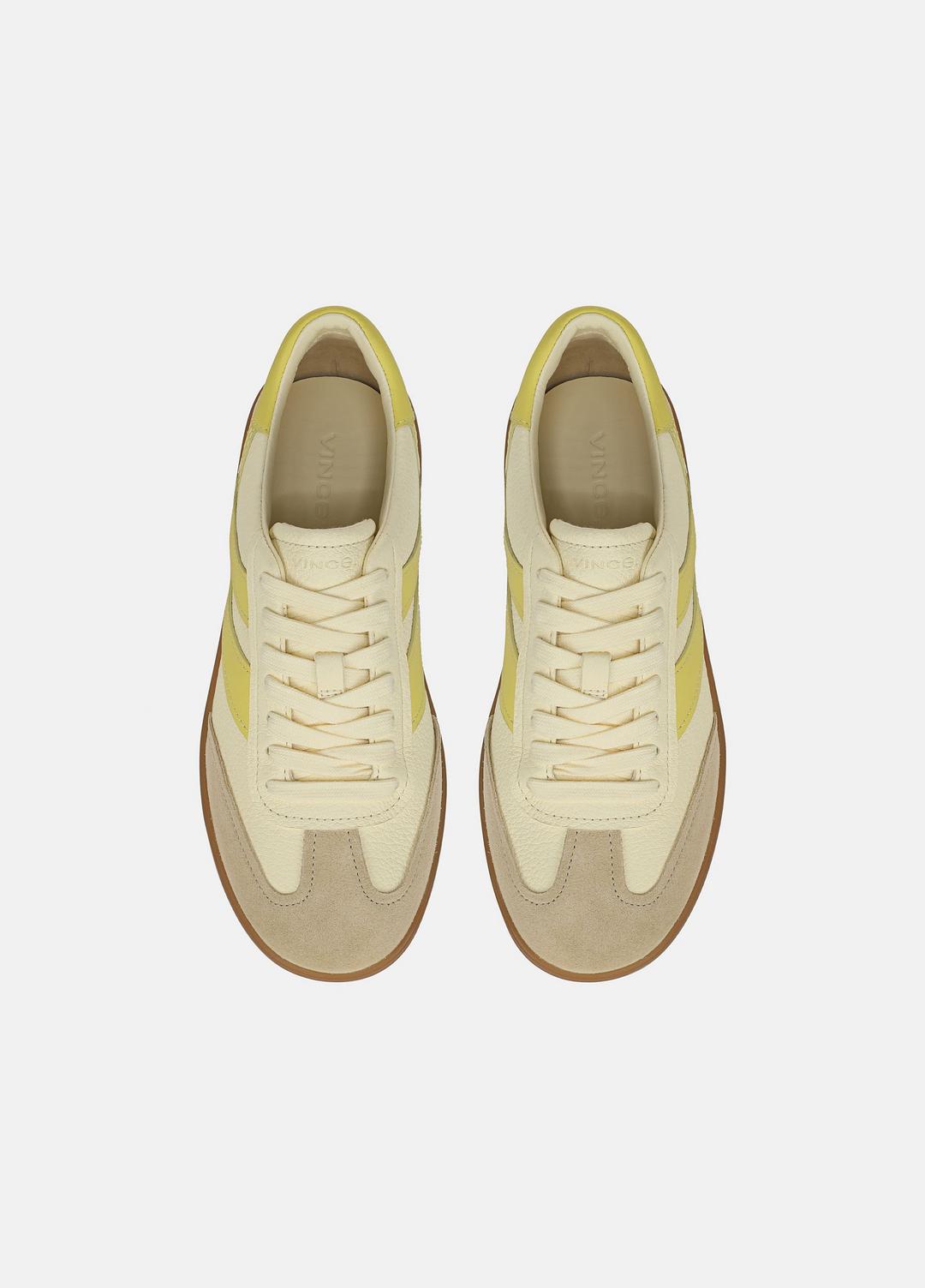 Oasis Leather & Suede Sneaker in Shoes | Vince Online