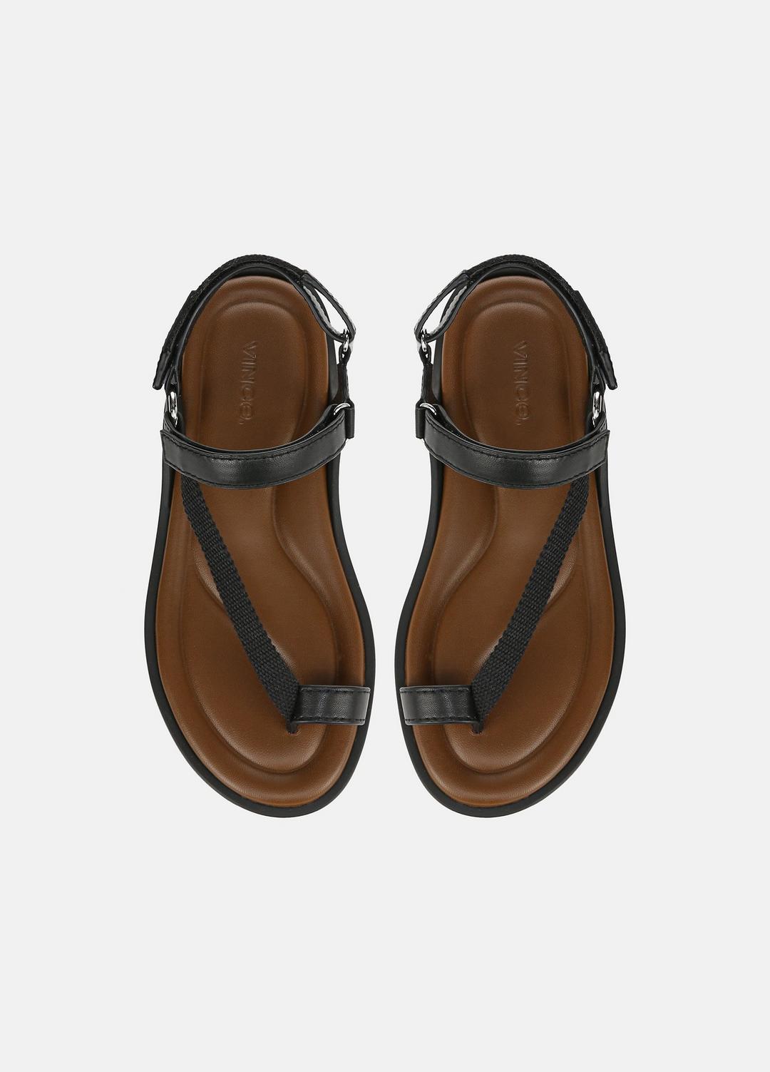 Summer Leather & Canvas Sandal in Shoes | Vince for sale