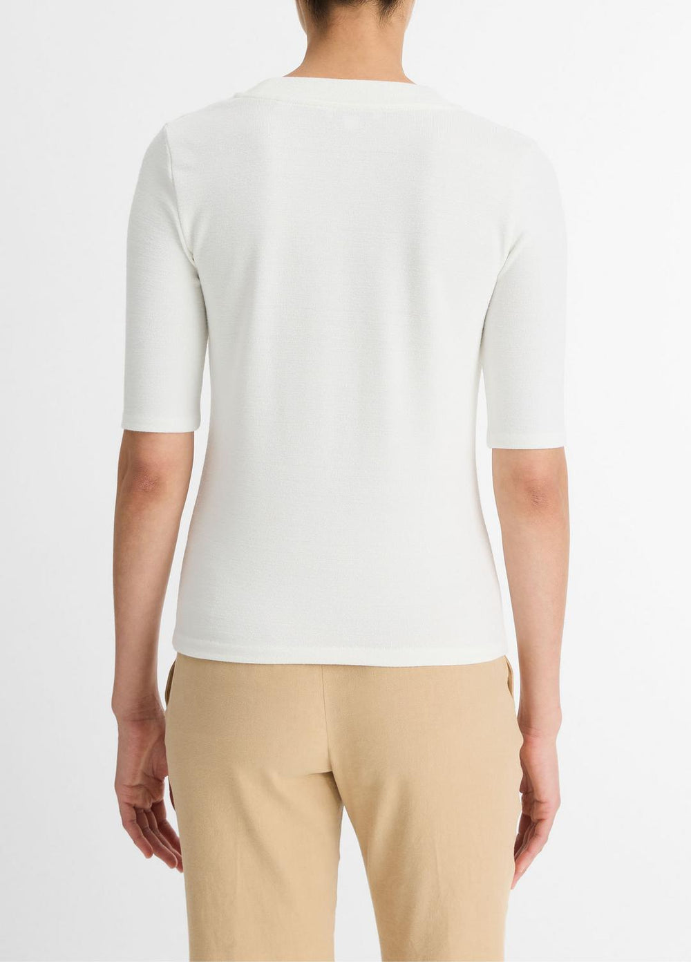 Jersey Elbow-Sleeve Henley in Shirts & Tees | Vince for sale
