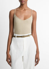 Ribbed V-Neck Camisole in Shirts & Tees | Vince near me