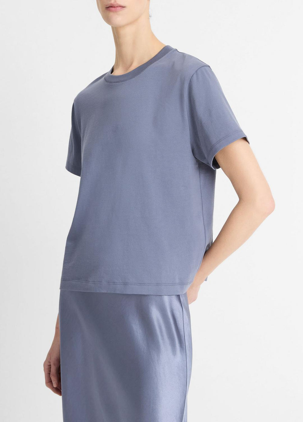 Pima Cotton Crew Neck T-Shirt in Shirts & Tees | Vince sale