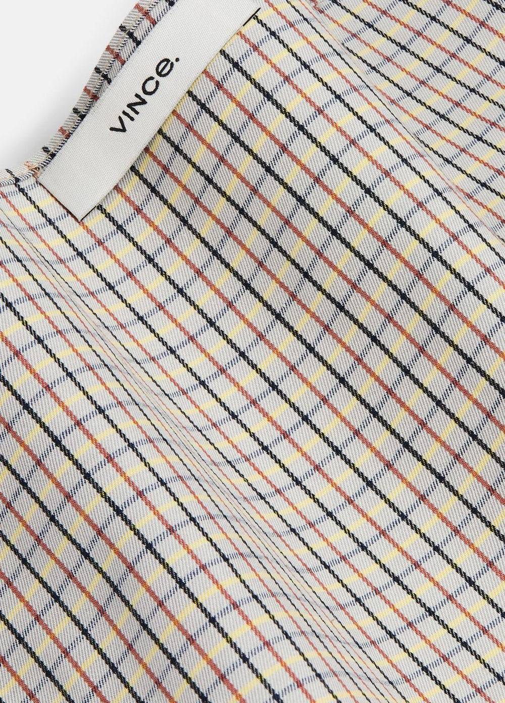 Gardener's Check Cotton Headkerchief in Accessories | Vince for sale