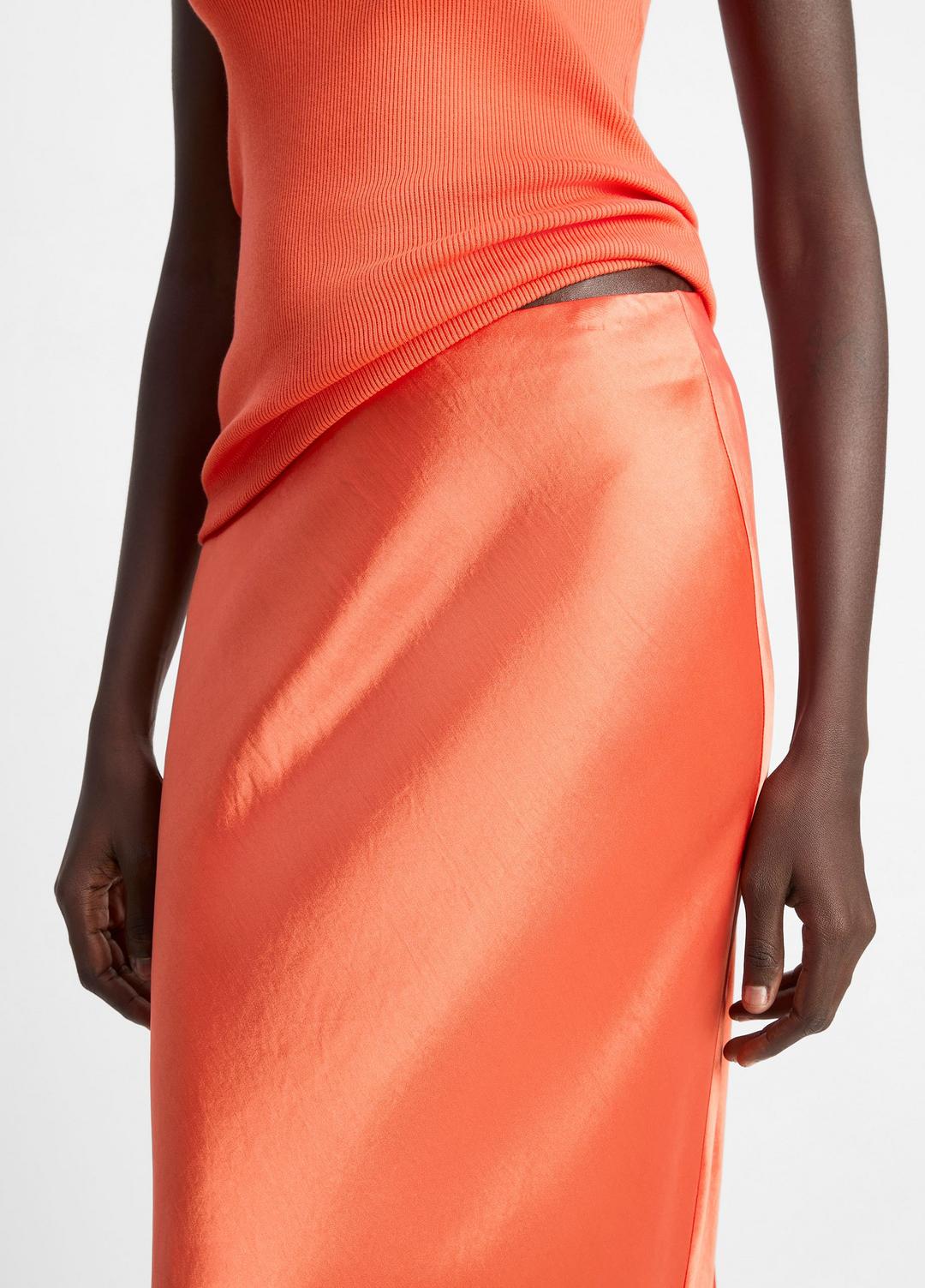 Satin Maxi Skirt in Dresses & Skirts | Vince on sale