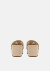 Margo Woven Leather Platform Sandal in Shoes | Vince Online