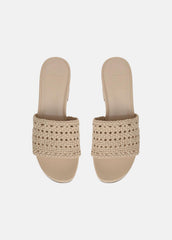 Margo Woven Leather Platform Sandal in Shoes | Vince Online