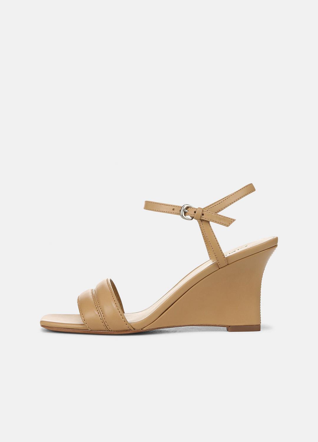 Prema Leather Wedge Sandal in Shoes | Vince outlet