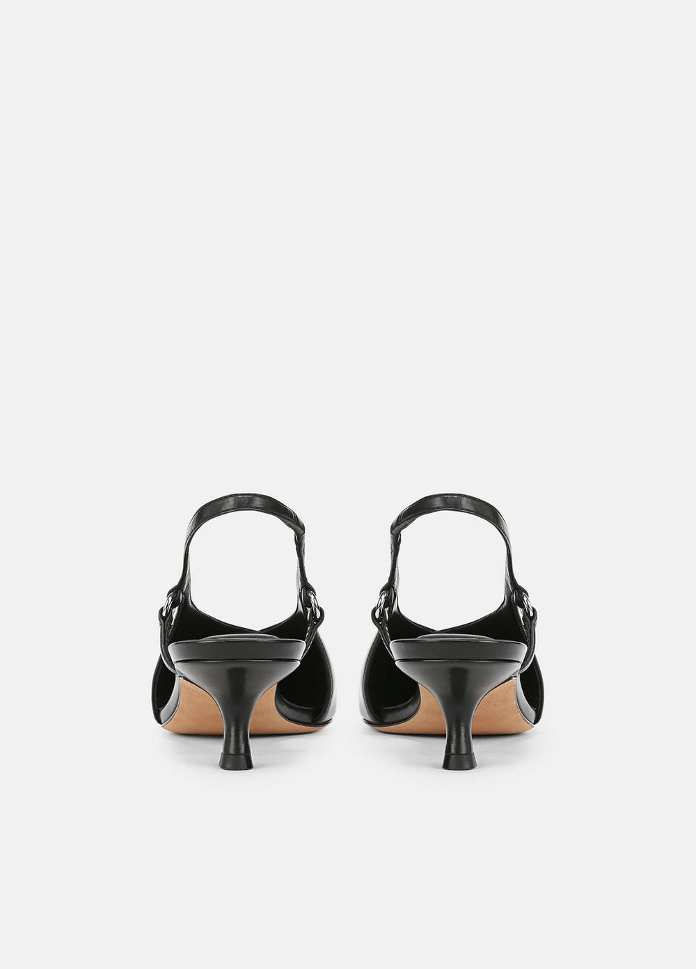 Sabrina Leather Slingback Kitten Heel in Shoes | Vince on sale