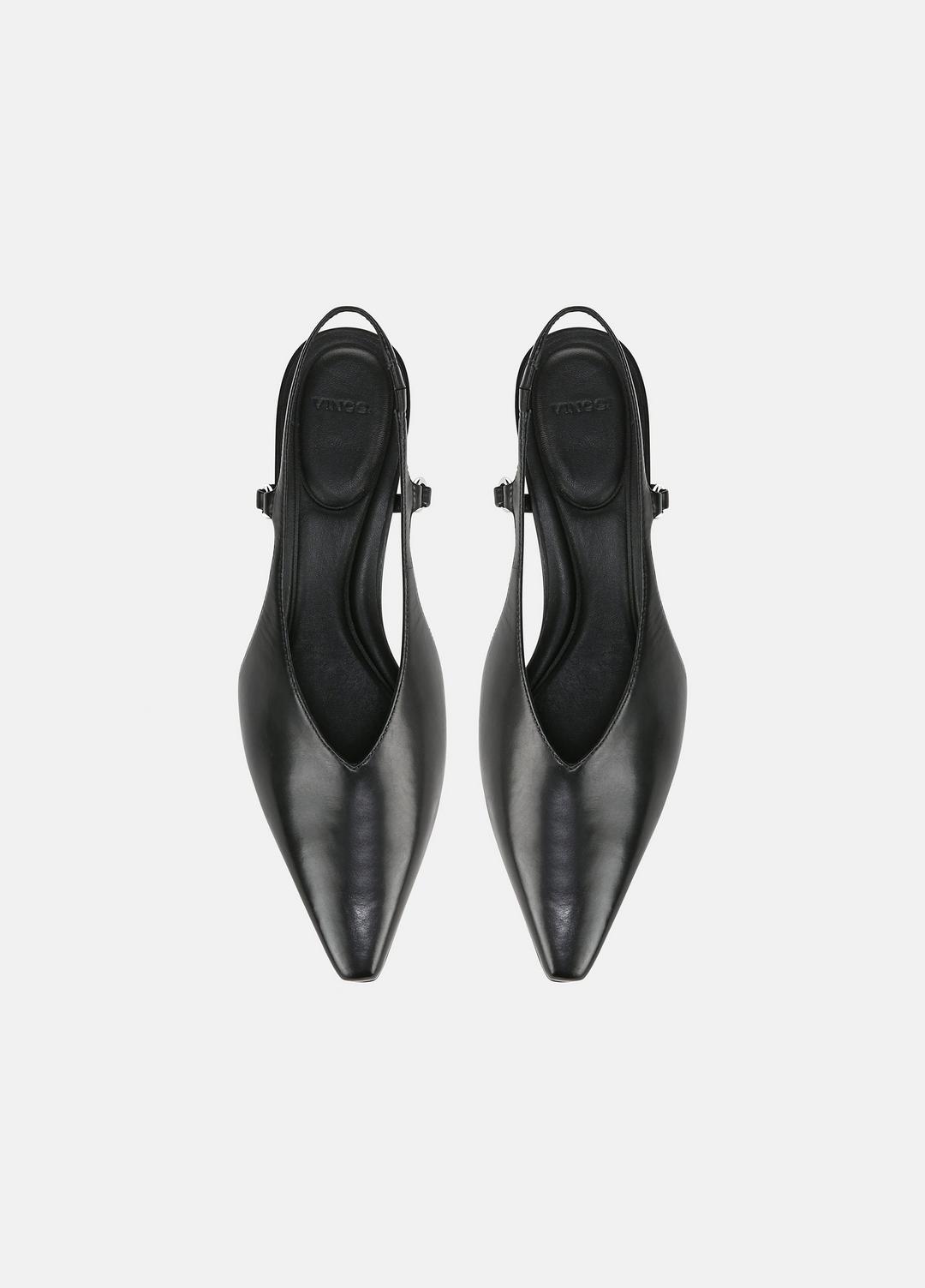 Sabrina Leather Slingback Kitten Heel in Shoes | Vince on sale