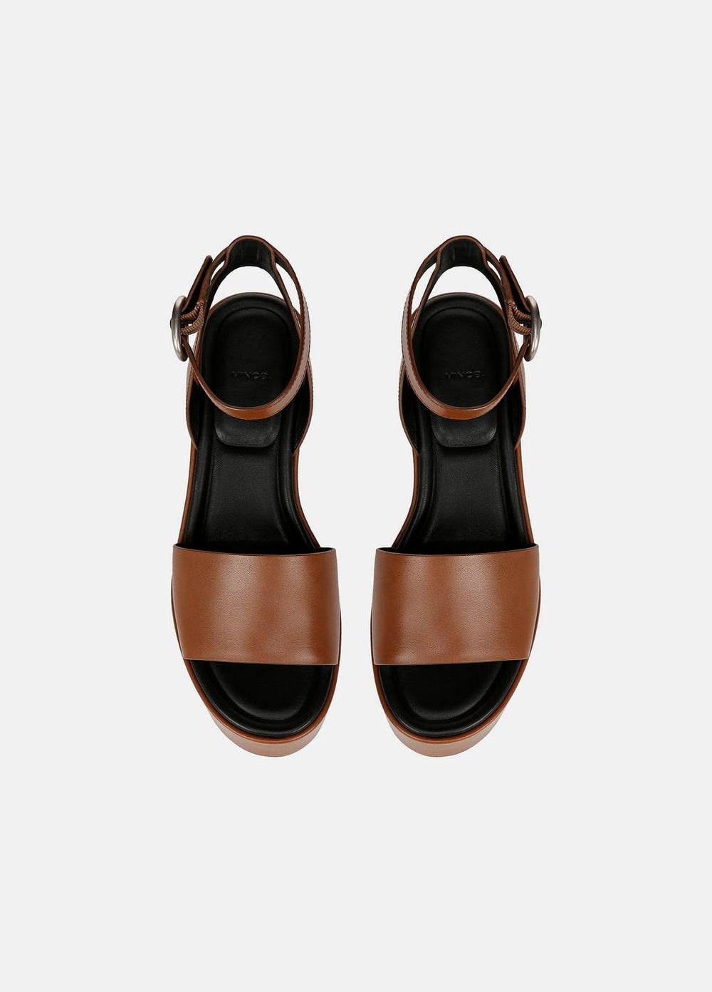 Phillipa Leather Platform Sandal in Shoes | Vince US