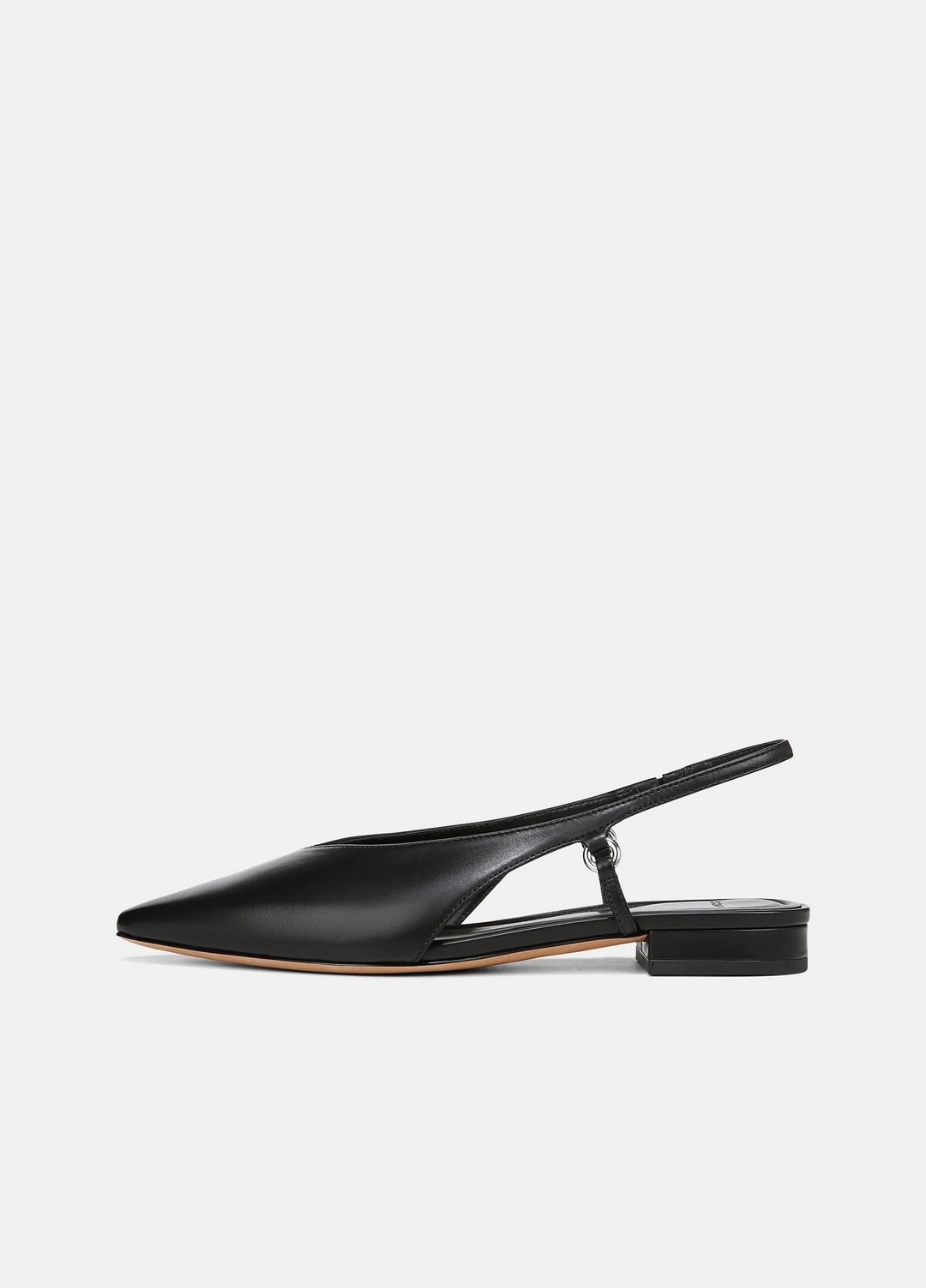 Ines Leather Slingback Flat in Shoes | Vince discount