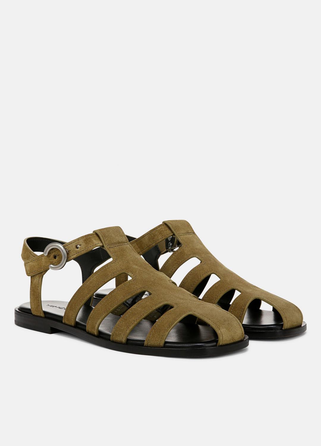 Melina Suede Fisherman Sandal in Shoes | Vince on sale