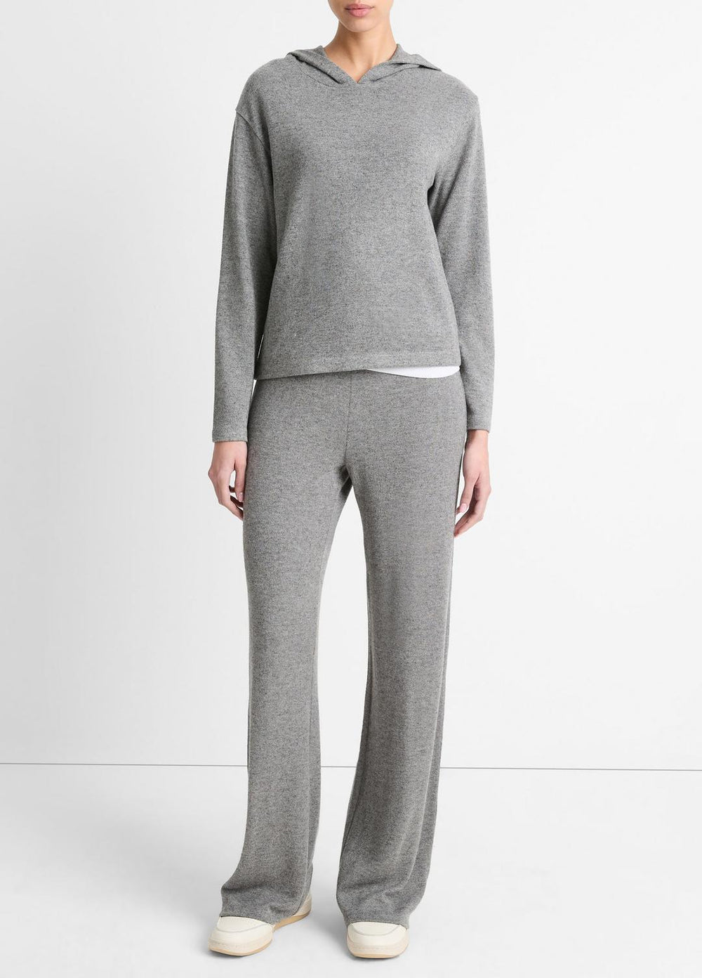 Cozy Long-Sleeve Hoodie in Shirts & Tees | Vince Online
